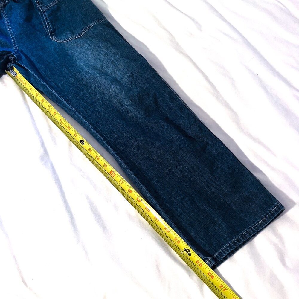 Denim Cargo Cropped Pants Medium - Picture 12 of 15